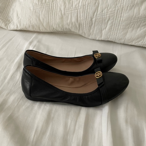 Black Cole Hann ballet flats - Picture 1 of 4